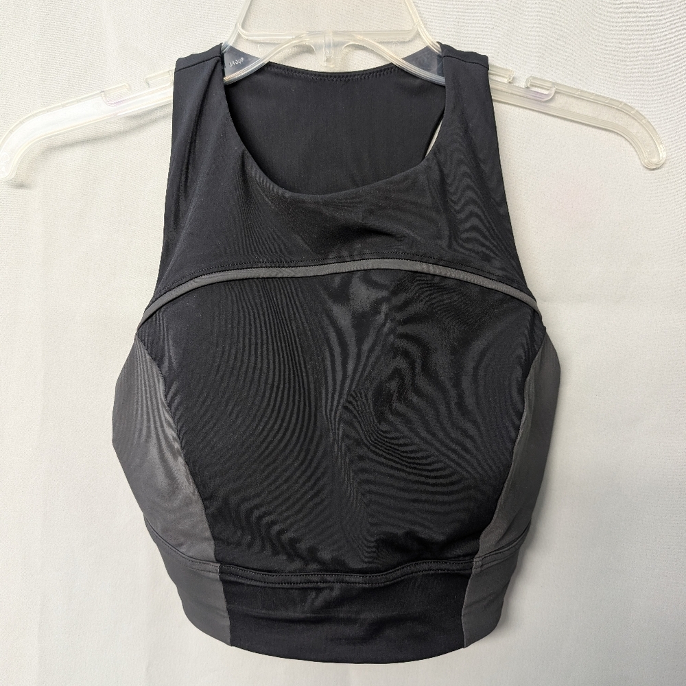 Lululemon Black and Gray Sports Bra